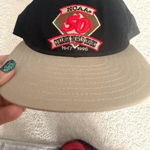 NCAA Black and Tan 50th Anniversary Embroidered Cap